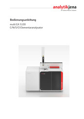 Analytik Jena multi EA 5100 Bedienungsanleitung