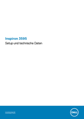 Dell Inspiron 3595 Einrichtung Und Technische Daten