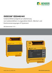 Bender ISOSCAN EDS440-LAB-4 Handbuch