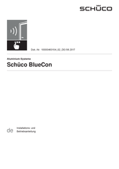 Schüco BlueCon Installation Und Betriebsanleitung