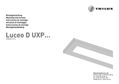 Trilux Luceo D UXP-Serie Montageanleitung