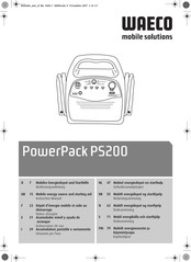 Waeco PowerPack PS200 Bedienungsanleitung