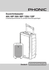 Phonic Sound Ambassador 80P Bedienungsanleitung