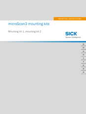 SICK microScan3 EtherNet/IP Montageanleitung
