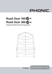 Phonic Road Gear 160 PLUS Bedienungsanleitung