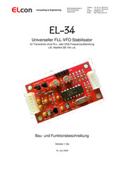 Elcon EL-34 Bau- Und Funktionsbeschreibung
