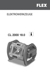 Flex CL 2000 18.0 Handbuch