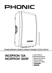 Phonic INCEPTION 12DSP Benutzerhandbuch