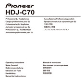Pioneer HDJ-C7D Bedienungsanleitung