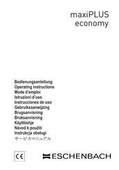 Eschenbach maxiPlus Bedienungsanleitung