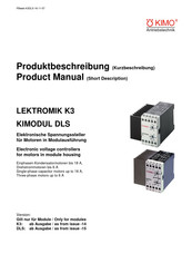 Kimo LEKTROMIK K3 Produktbeschreibung