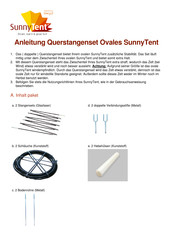 SunnyTent Oval Anleitung