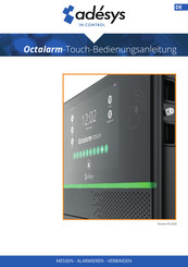 Adesys Octalarm-Touch Touch-Bedienungsanleitung