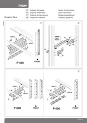 hager Quadro Plus Bedienungsanleitung