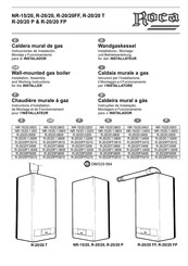 Roca R-20/20 Installations-, Montage Und Betriebsanleitung Für Den Installateur