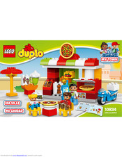 LEGO 10834 Duplo Pizzeria Montageanleitung