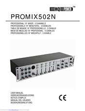 HQ Power PROMIX502N Bedienungsanleitung