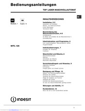 Indesit WITL 126 Bedienungsanleitungen