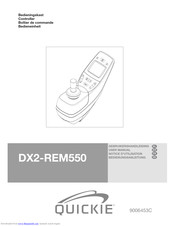 Quickie DX2-REM550 Bedienungsanleitung