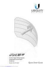 Ubiquiti Networks AG-HP-5G27 Handbuch