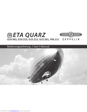 Zeppelin ETA G10.962 Bedienungsanleitung