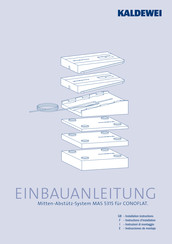 Kaldewei MAS 5315 Einbauanleitung