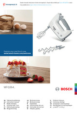 Bosch MFQ364 Serie Gebrauchsanleitung