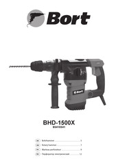 Bort BHD-1500X Handbuch