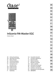 Oase InScenio FM-Master EGC Gebrauchsanleitung