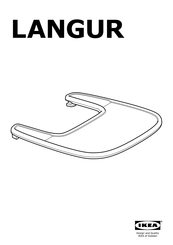 IKEA LANGUR Handbuch