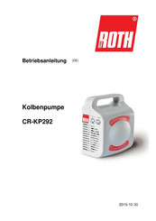 Roth CR-KP292 Betriebsanleitung