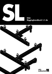d&b audiotechnik KSLi Rigginghandbuch