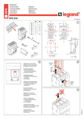 LEGRAND DPX 630 Bedienungsanleitung