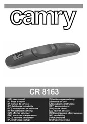 Camry CR 8163 Bedienungsanweisung