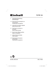 EINHELL TC-TW 150 Originalbetriebsanleitung