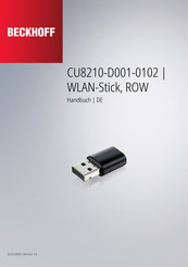 Beckhoff CU8210-D001-0102 Handbuch