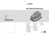 Bosch GAL 18V6-80 Professional Originalbetriebsanleitung