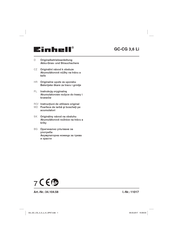 EINHELL GC-CG 3,6 Li Originalbetriebsanleitung