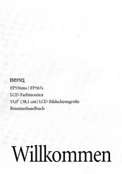BenQ FP556ms Benutzerhandbuch