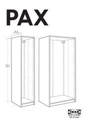 IKEA PAX P40121585 Montageanleitung