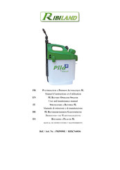 Ribiland Pila 5 PRP050E Bedienungs- Und Wartungsanleitung