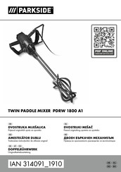 Parkside PDRW 1800 A1 Originalbetriebsanleitung