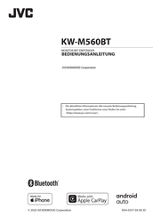 JVC KW-M560BT Bedienungsanleitung
