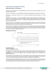 Schrempp Electronic ML-6-20 Gebrauchsanweisung
