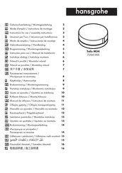 HANSGROHE Talis M54 72841 Serie Gebrauchsanleitung, Montageanleitung