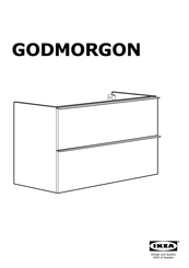 IKEA GODMORGON AA-478455-4 Bedienungsanleitung