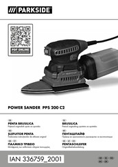 Parkside PPS 200 C2 Originalbetriebsanleitung