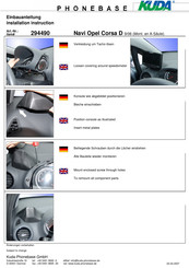 Kuda 294490 Einbauanleitung