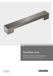 Kampmann PowerKon nano Montage-, Installations- Und Betriebsanleitung
