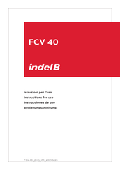 Indel B FCV 40 Bedienungsanleitung
